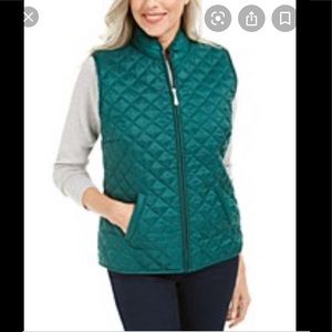 Karen Scott Sport Quilted Puffer Vest